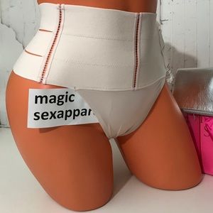 VS S TUMMY CONTROL STRAPPY HIGH RISE THONG CUT OUT